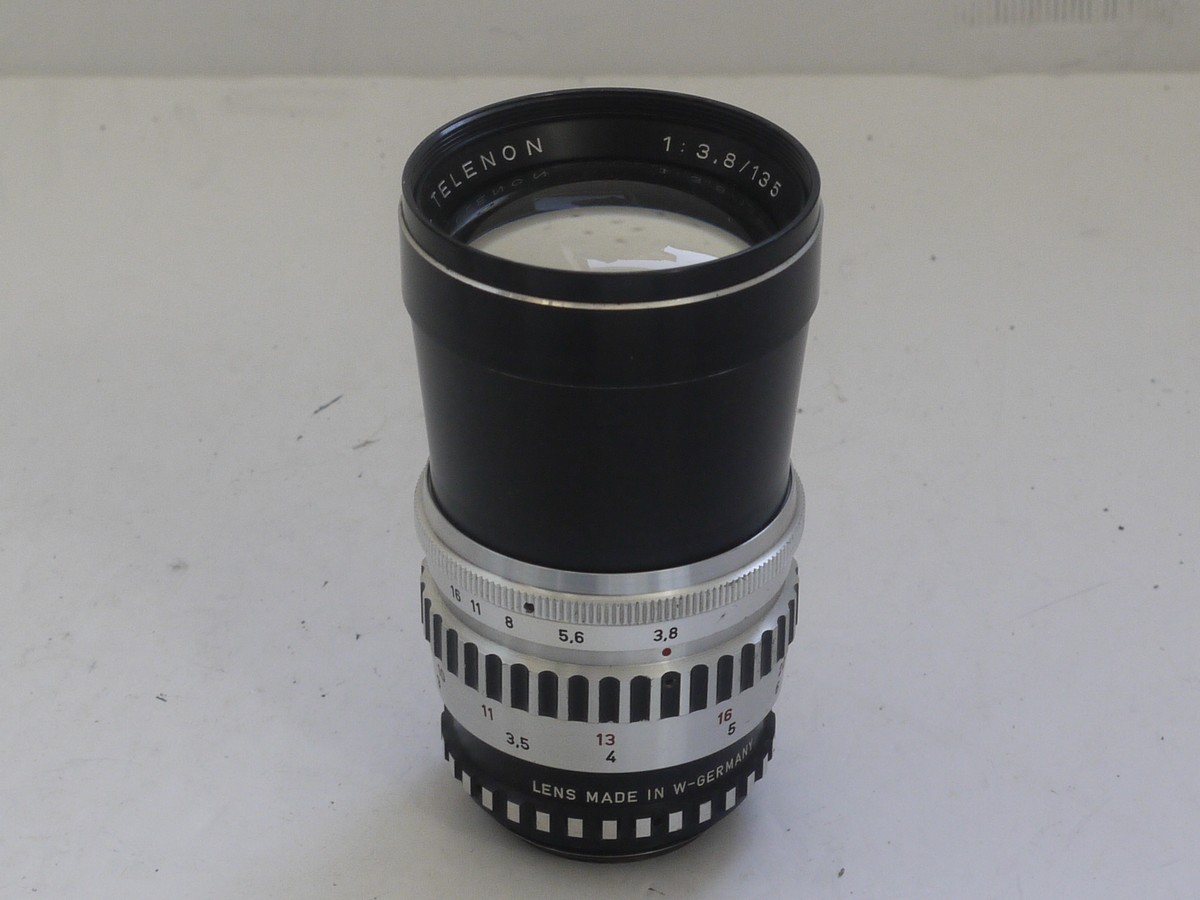 mwclassiccameras-20211112-81 Braun Paxette 35mm coupled rangefinder camera with three built-in frame finders + Steinheil 50mm f2.8 Cassarit E, Staeble 45mm f2.8 Kata & Staeble 135mm f3.8 Telenon L39 screw mount lenses, Braun Universal shoe finder, Various size/types filters & makers outfit case