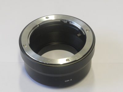 URTH OM-X Lens mount Adapter for using Olympus OM mount lenses on Fuji XF cameras + URTH box