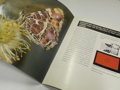 The Leica R5. Versatile and creative c1986 Promotional brochure. 32 pages in English