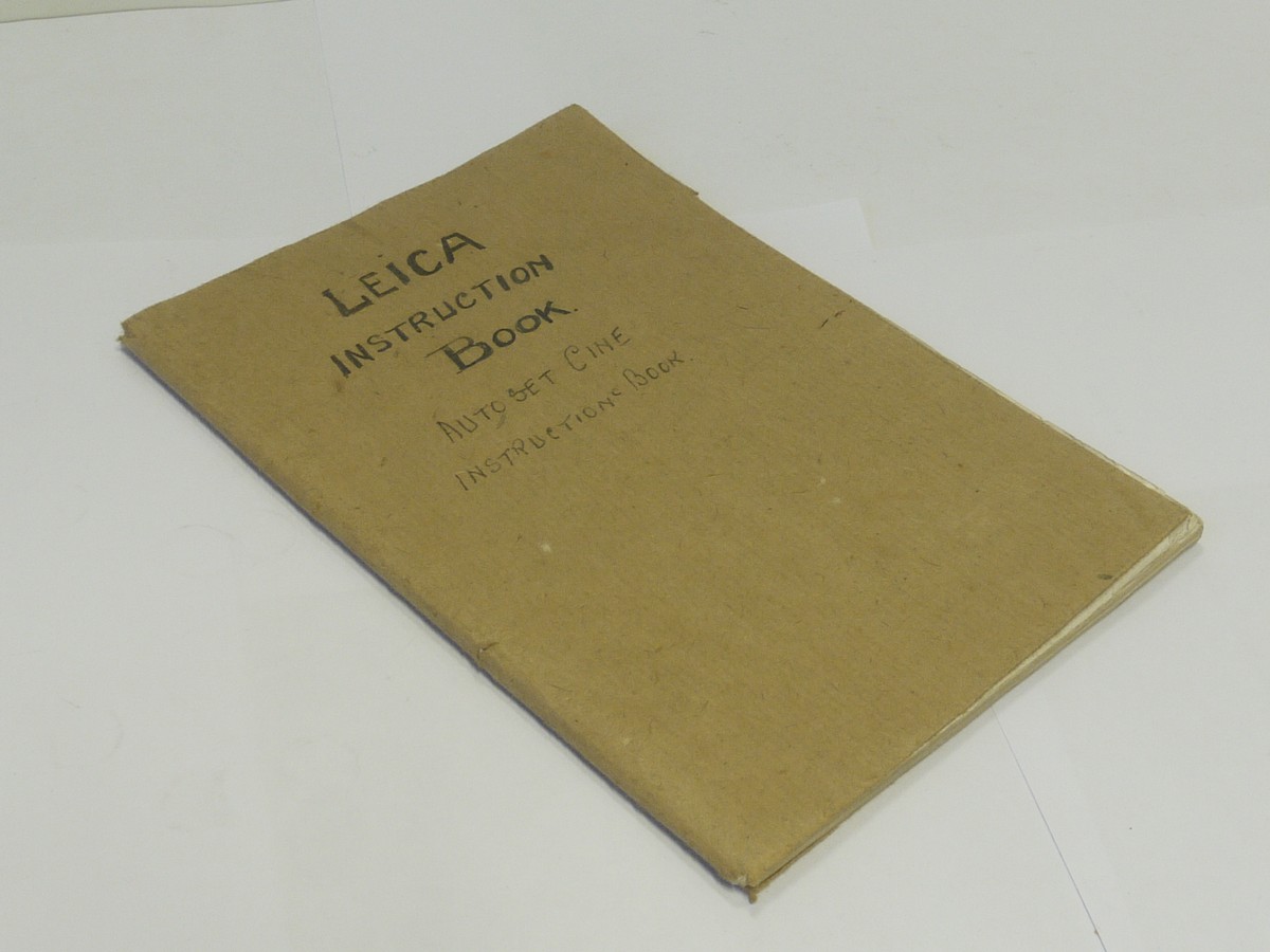 mwclassiccameras-20220121-186 Leitz Leica Camera Model IIIa Original Instructions. 64 pages in English