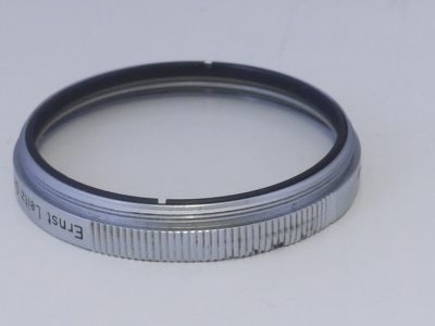 Leitz E39 UVa filter chrome rim