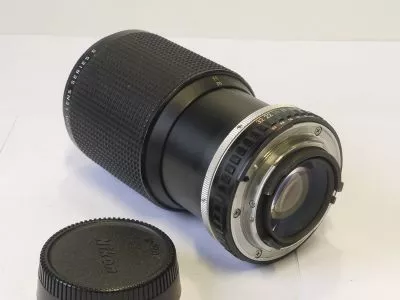 Nikon 75-150mm f3.5 Series E manual focus AIS mount lens + makers rear cap