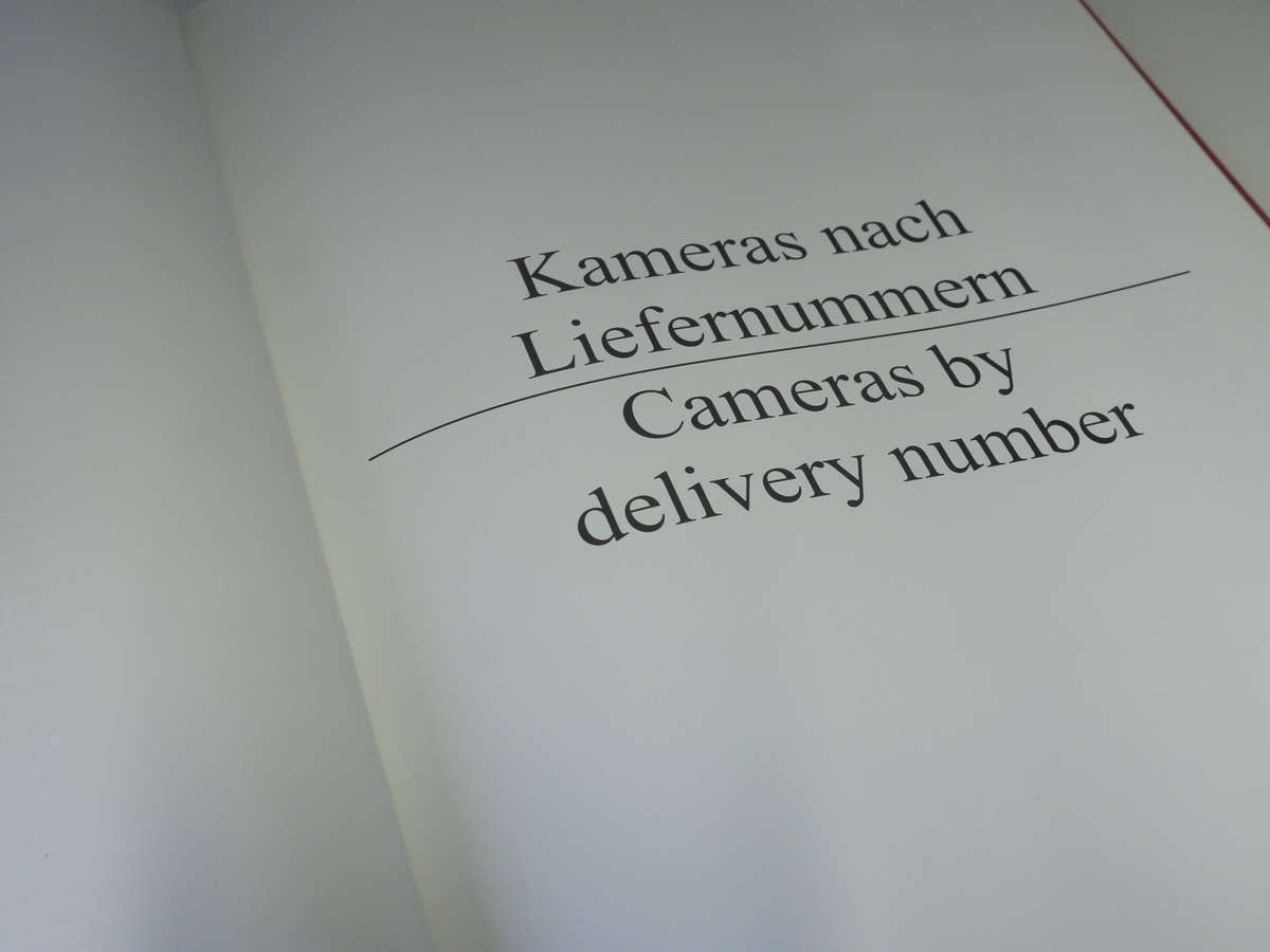 mwclassiccameras-20220204-458 30 Jahre Leica Historica - Screw mount cameras with military engravings (WWII) c2005. Hardbound. 264 pages in English & German.