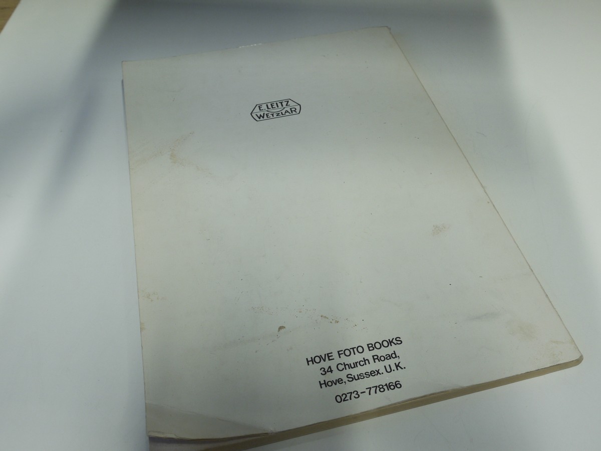 mwclassiccameras-20220204-496 Leica Historica - Screw Camera Production Band 1 1925-1960 c1978. White cover