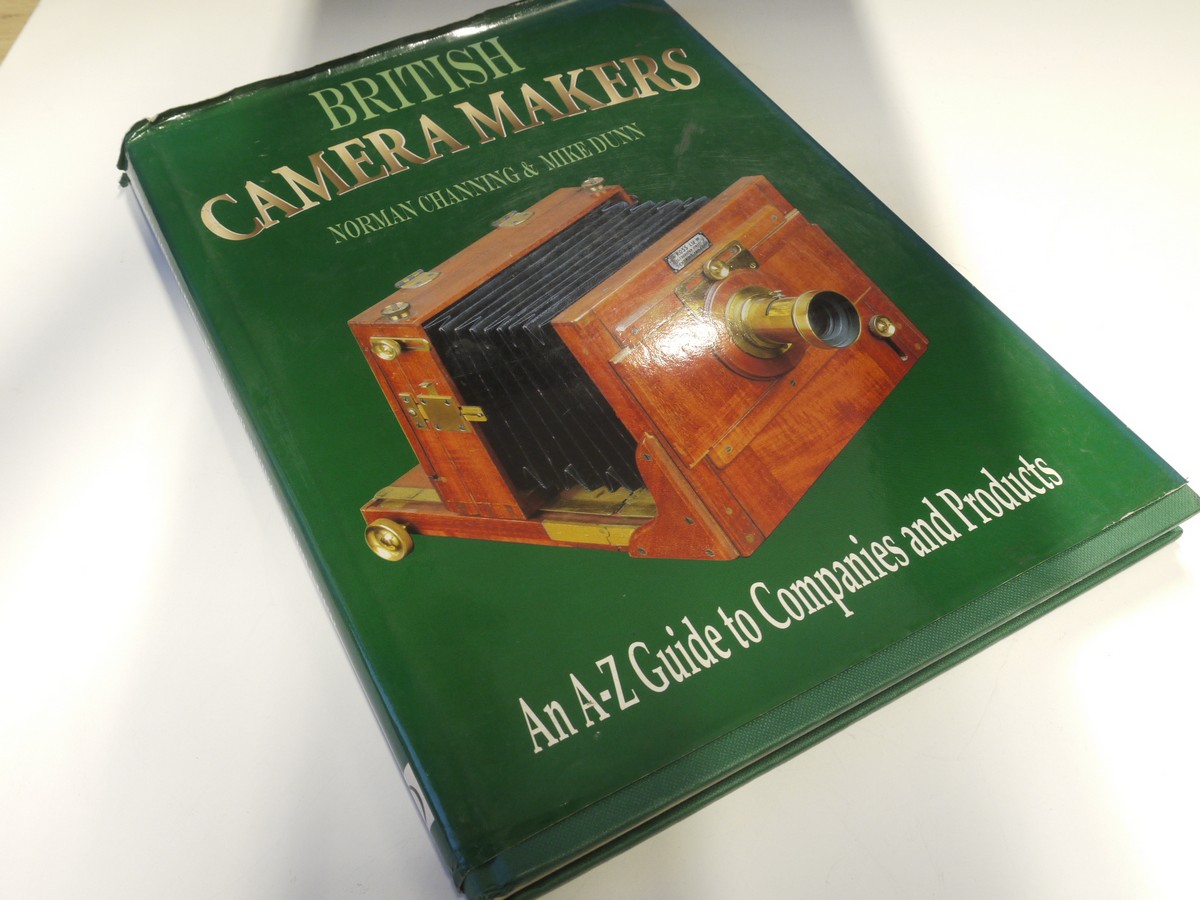 mwclassiccameras-20220204-497 British Camera Makers - An A-Z Guide to Companies and Products book by Norman Channing & Mike Dunn c1996. Hardbond with dust cover. 160 pages in English