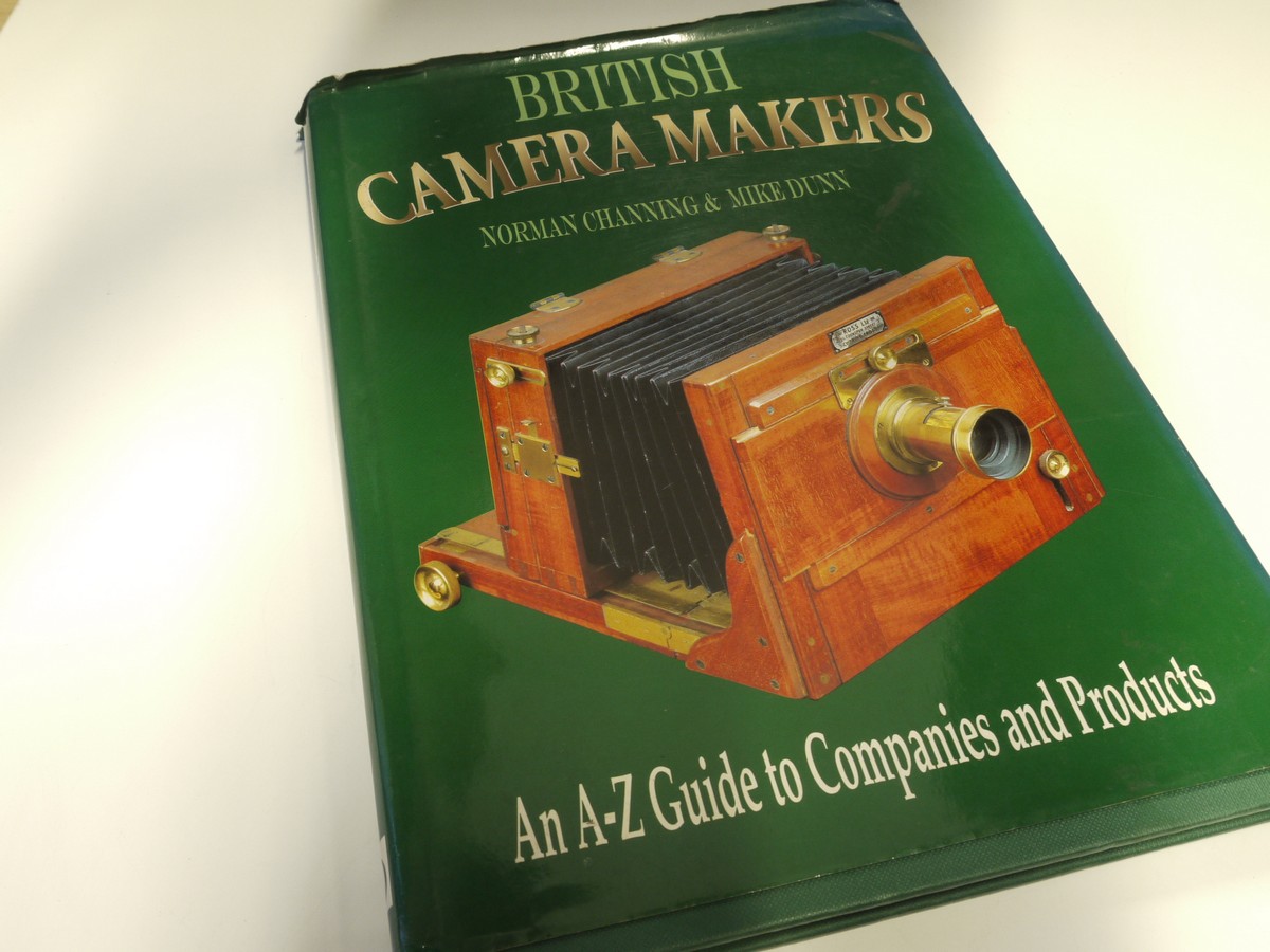 mwclassiccameras-20220204-498 British Camera Makers - An A-Z Guide to Companies and Products book by Norman Channing & Mike Dunn c1996. Hardbond with dust cover. 160 pages in English