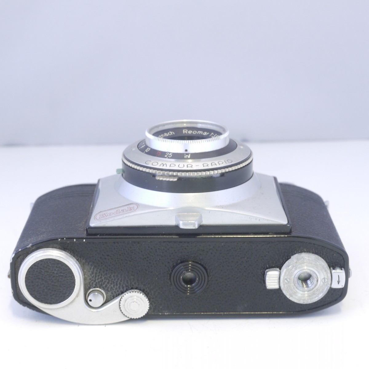mwclassiccameras-20220204-99 Kodak Retinette 35mm viewfinder camera with 45mm f3.5 Reomar in Compur Rapid shutter + makers ER case
