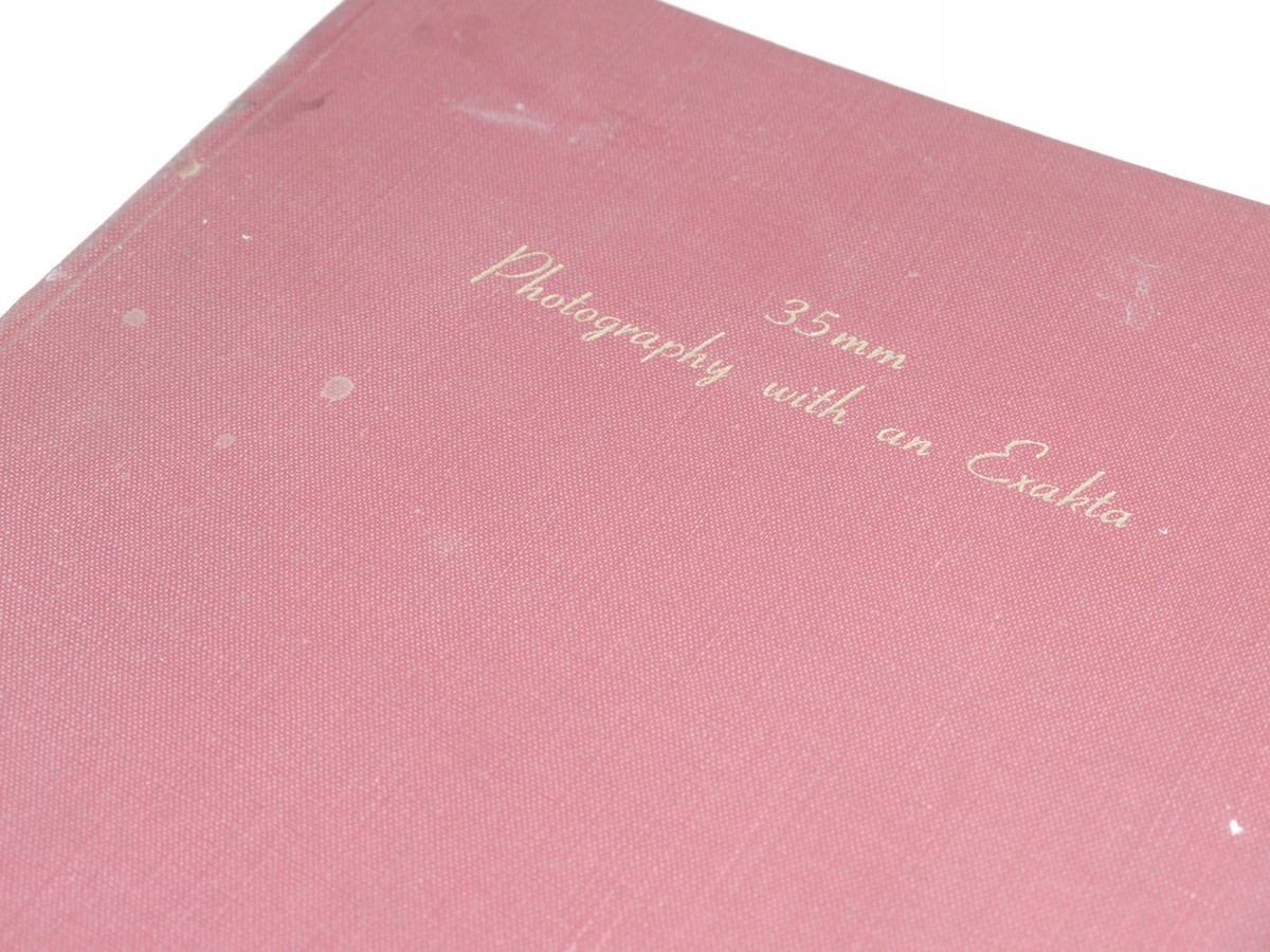 mwclassiccameras-20220211-80 35mm Photography with an Exakta. Book by K L Allinson c1955. Hardbound, with 128 pages in English