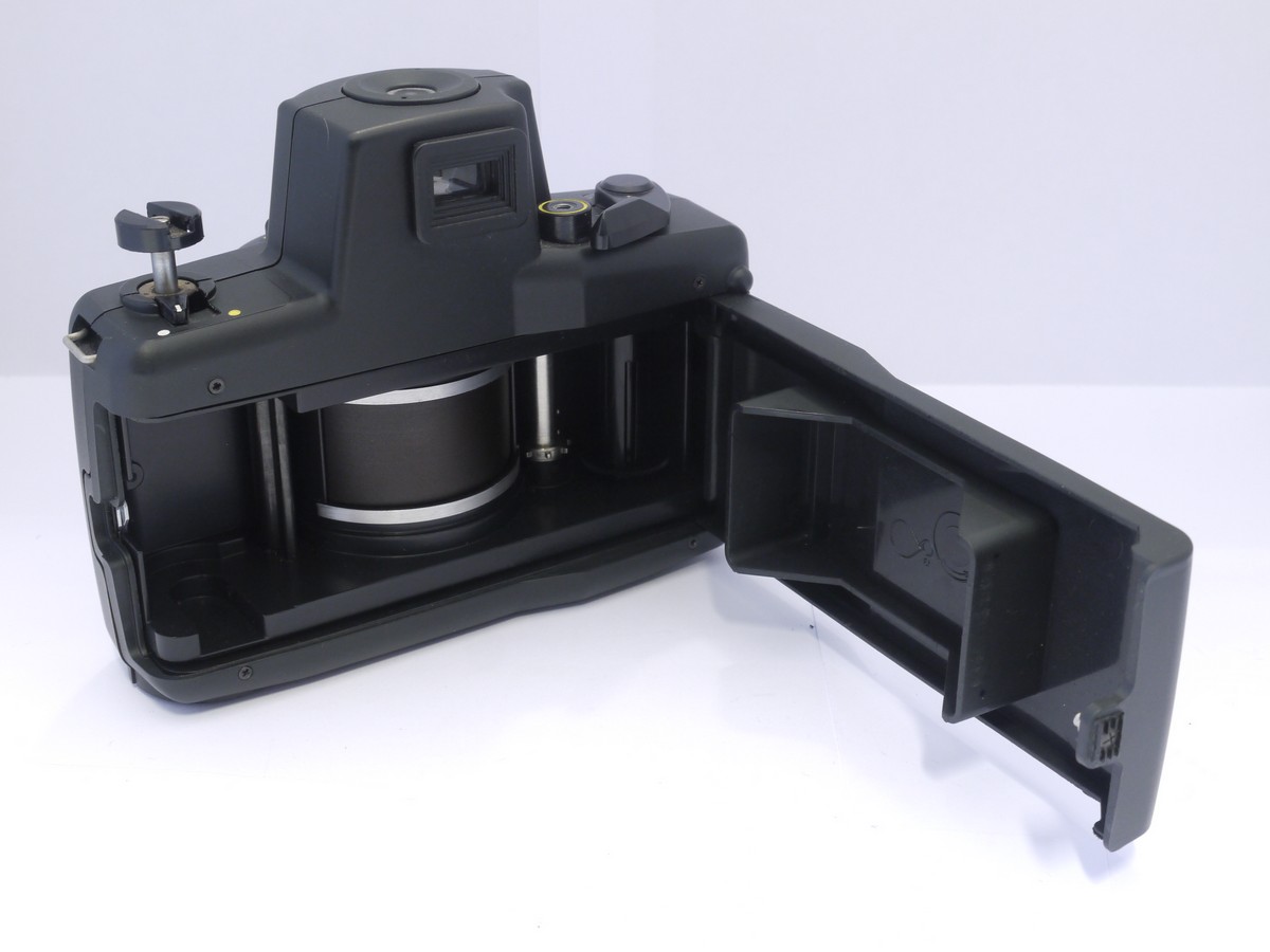mwclassiccameras-20220304-243 Horizon 202 35mm Panoramic camera with built-in finder & 28mm f2.8 lens + instructions & pouch case