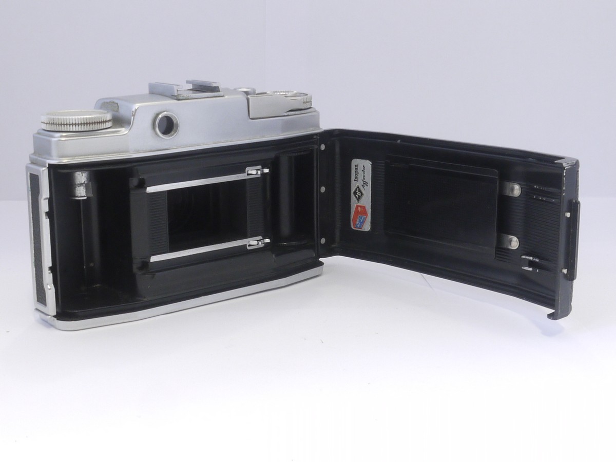 mwclassiccameras-20220304-65 Agfa Super Silette 35mm coupled rangefinder camera with 50mm f2 Solagon lens in Synchro Compur shutter + Kodak UV filter & makers ER case. UNCOMMON SOLAGON HIGH QUALITY LENS