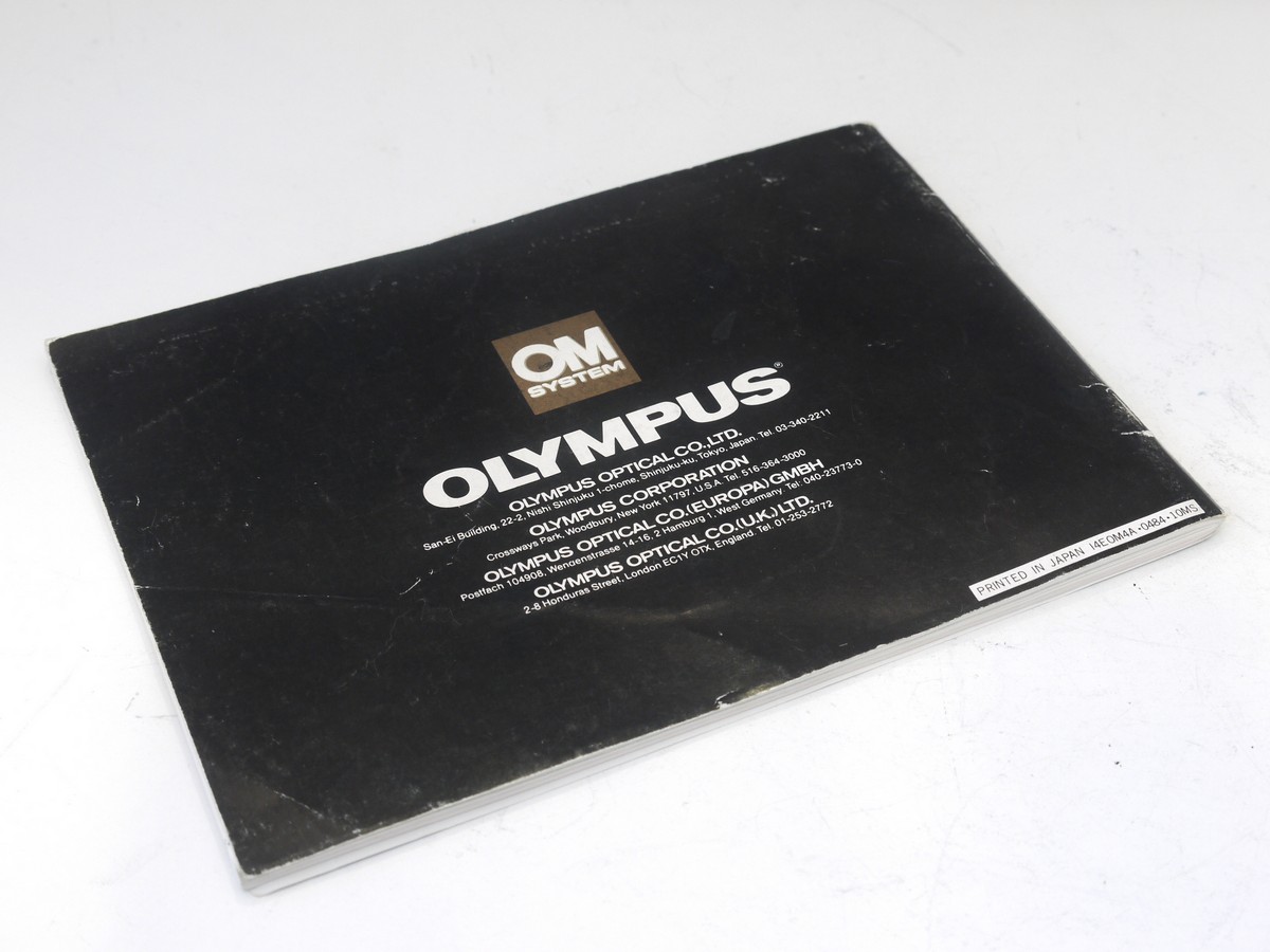 mwclassiccameras-20220311-193 Olympus OM-4 Original Instructions. 66 pages in English, German, Spanish & French