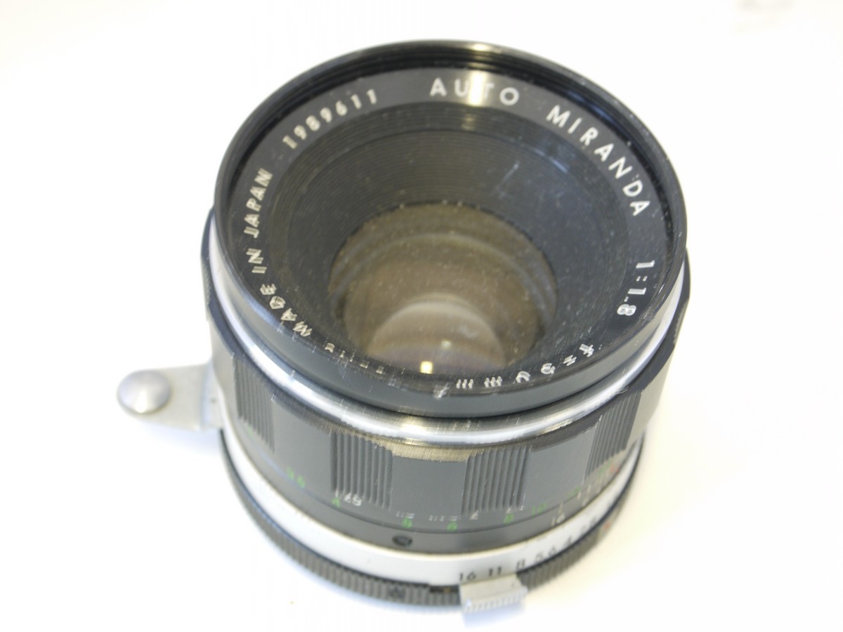 mwclassiccameras-20220318-182 Miranda 50mm f1.8 Auto Miranda bayonet mount lens with lever stop-down