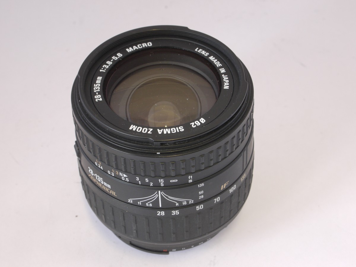 mwclassiccameras-20220415-295 Nikon F80 35mm AF SLR with MB-16 Battery pack + Sigma 28-135mm f3.8-5.6 Aspherical lens & Nikon neck strap