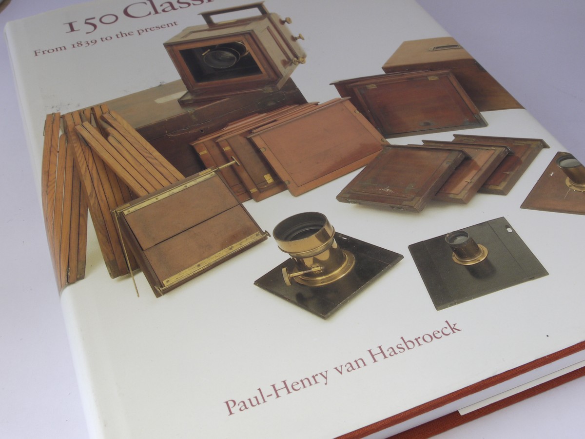 mwclassiccameras-20220415-338 150 Classic Cameras, From 1839 to the present, Book by Paul-Henry van Hasbroeck c1989. Large Hardbound, with dust cover. 224 pages in English