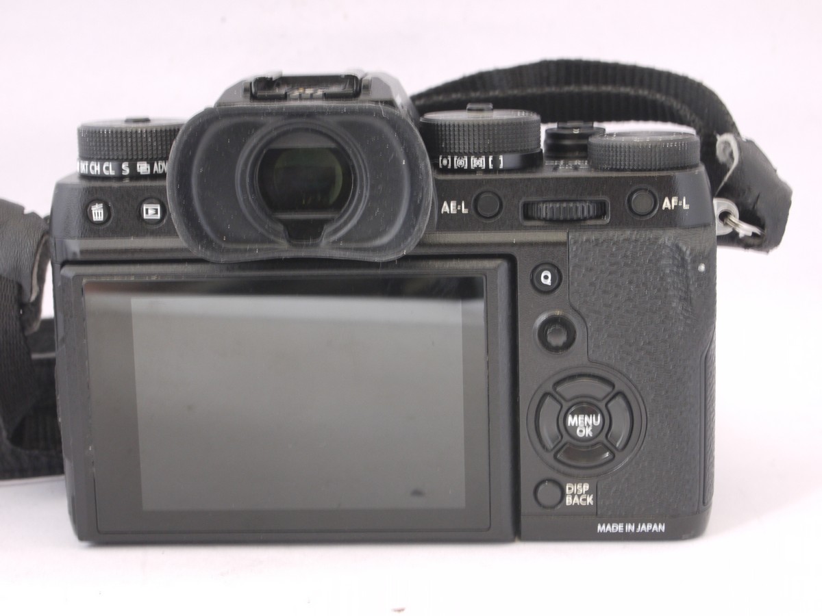 mwclassiccameras-20220422-141 Fujifilm X-T2 24.3MP Digital Mirrorless camera body, CMOS III Sensor, with 2 x Fuji Batteries, BC-W126S Charger, EF-X8 Mini Flash, Neck Strap,, Instructions, body cap & makers box with full packaging