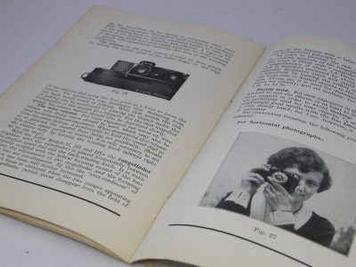 Leitz Directions Part I & Part II c1937. 30 & 22 pages
