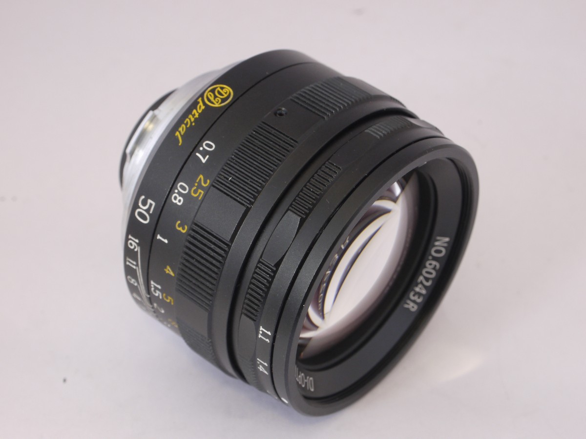 mwclassiccameras-20220422-56 DJ Optical 50mm f1.1 Leica M (6-bit) mount lens (No.60243R) + makers caps. Special Edition stamped "Boyer Paris Digital Journey" on the front cap