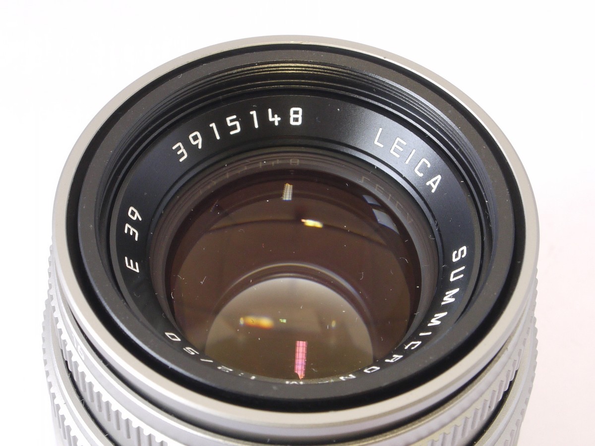 Leica 50mm f2 Summicron-M TITANIUM (No.3915148) E39 with built-in