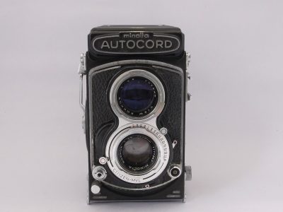 Minolta Autocord 6x6 TLR with 75mm f3.5 Rokkor lens in Citizen-MVL shutter