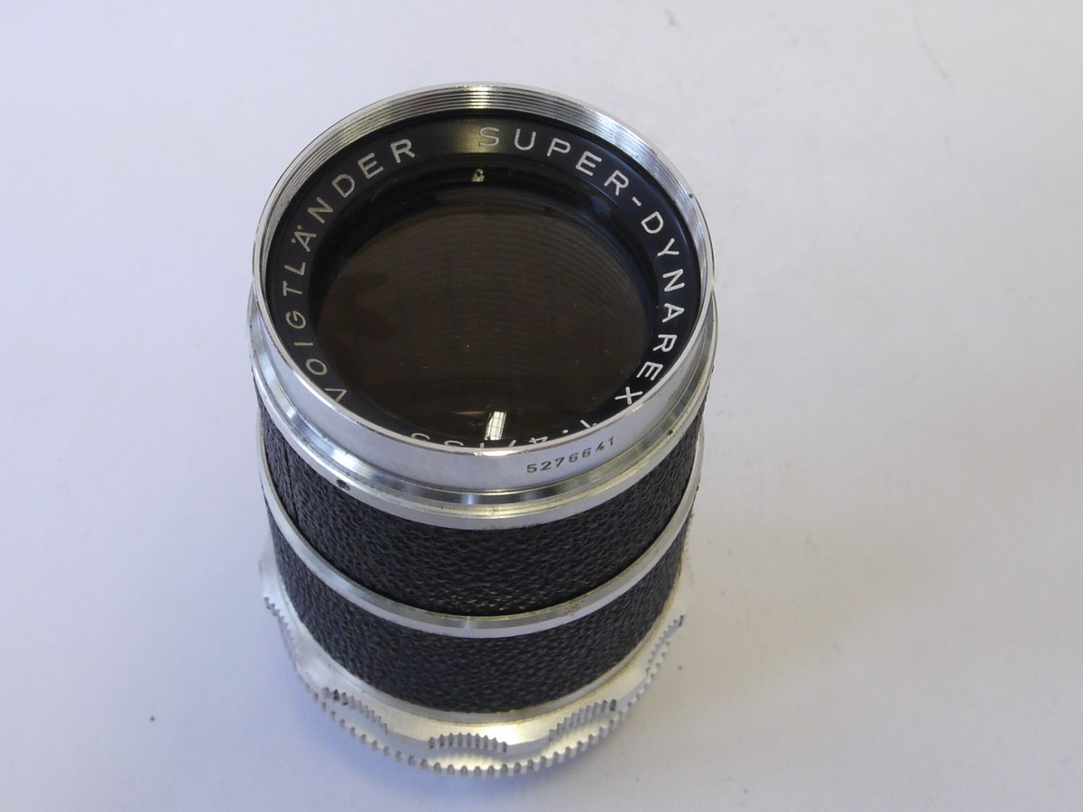 mwclassiccameras-20220527-361 Voigtlander 135mm f4 Super-Dynarex Deckel mount Bessamatic lens
