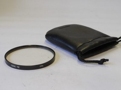 Leitz Series VIII UVa filter + pouch case