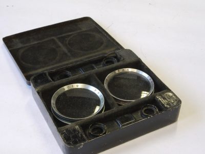 Somnor A36 push-on Close-Up lenses/matching Rangefinder attachments for L39 cameras (Promnor 1.5 & 3.5 Dioptres)