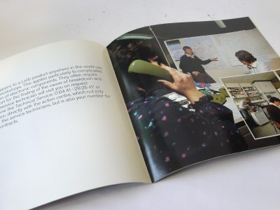 Leitz Service Worldwide booklet c1983. 24 pages in English