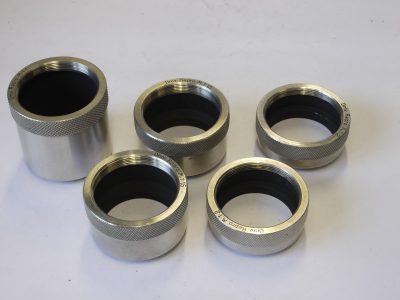 Leitz set of five L39 Universal Repro Nickel Extension Tubes (M1:2, M1:2, M1:1.5, M1:1.5 & M1:1)