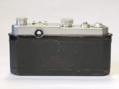 Foca 1 Star Leica Copy, black with chrome top, screw mount