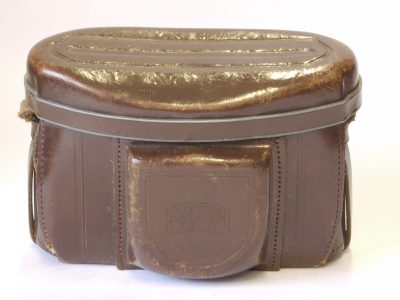 Zeiss Ikon leather ER case with strap for the Nettax/Super Nettel (1717/27)