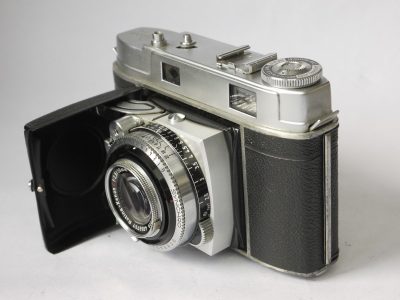 Kodak Retina IIc 35mm folding coupled rangefinder camera with Schneider 50mm f2.8 Xenon C interchangeable lens