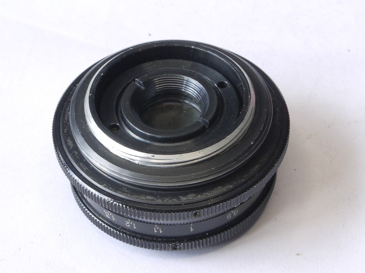 mwclassiccameras-20220729-340 Krasnagorsk 50mm f3.5 Industar-50-2 all black M42 screw mount SLR lens + rear cap
