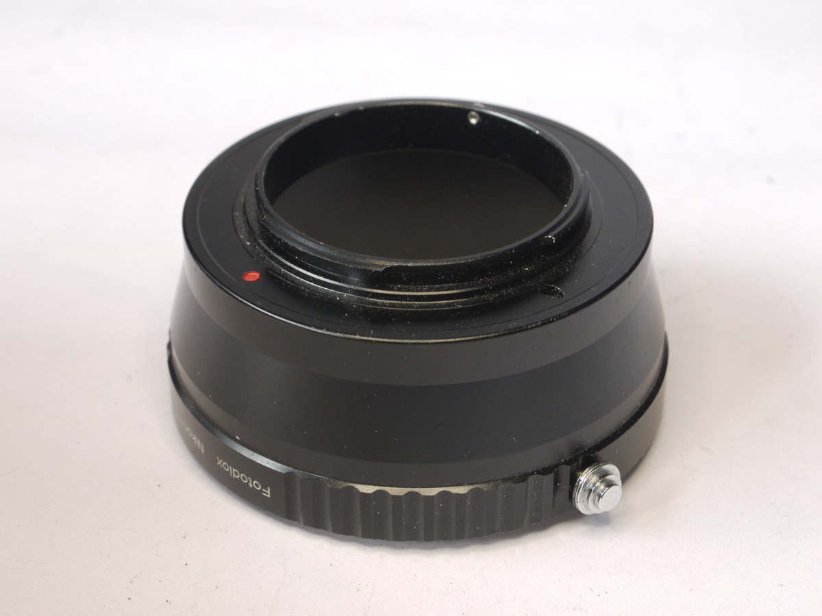 mwclassiccameras-20220729-476 Fotodiox Nikon-m4/3 mount adapter for using Nikon F lenseson Micro Four four Thirds cameras