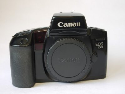Canon EOS 100 35mm AF SLR body, with body cap