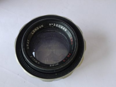 Wray 8 1/2 Inch f6.3 Wide Angle enlarging lens + Box