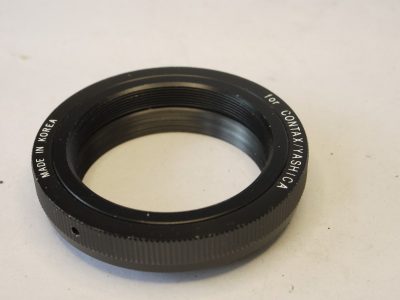 Korean made T2 Mount Adapter for using T2 lenses on Contax/Yashica SLR cameras