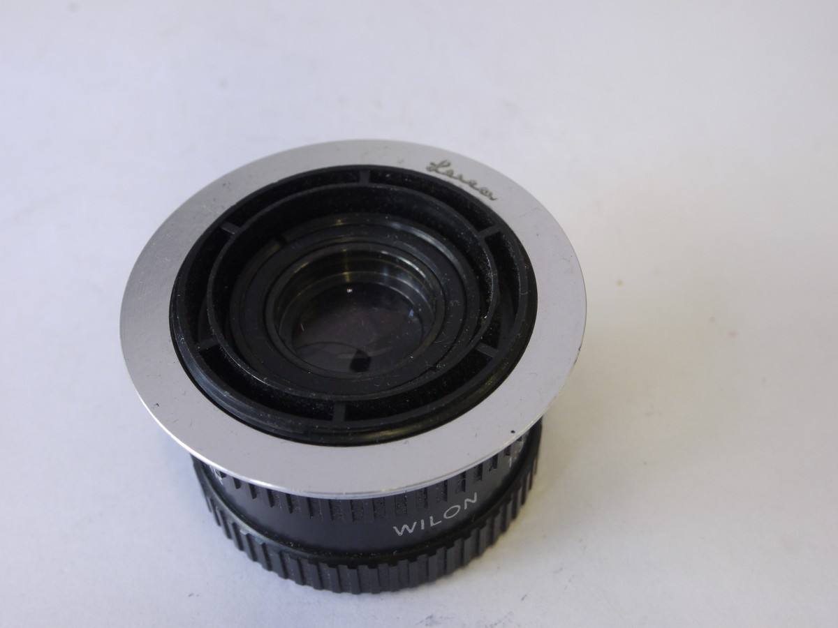 mwclassiccameras-20220819-35 Will Wetzlar 50mm f3.5 Wilon, L39 screw mount + chrome adapter ring