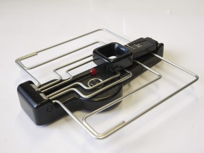 Zenza Bronica 6x6 folding sports finder for 4 focal lengths, with 4-claw bayonet fitting. UNCOMMON