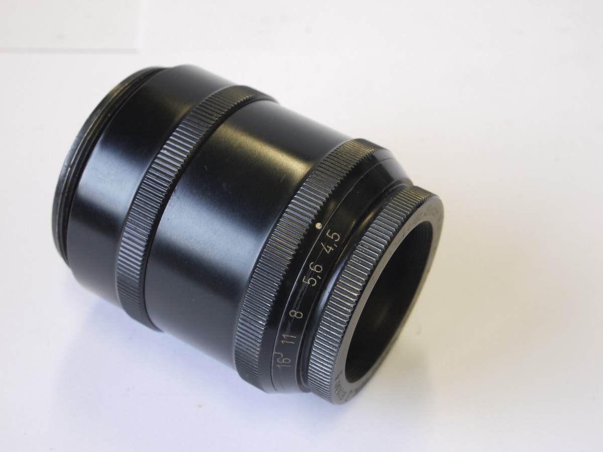 mwclassiccameras-20220923-588 Leitz 5cm f4.5 Focotar enlarging lens, L39 screw mount + Extension tube (DOORX)