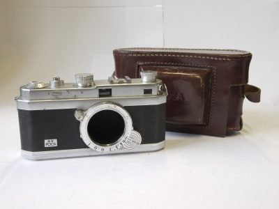 Foca 2 Star Leica Copy body, Screw mount + makers ER case