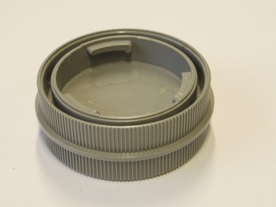 Leitz Grey Plastic R Back-to-Back cap for R lenses