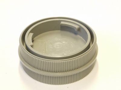 Leitz Grey Plastic R Back-to-Back cap for R lenses