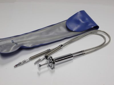 Olympus Double Cable release, all metal, with makers case