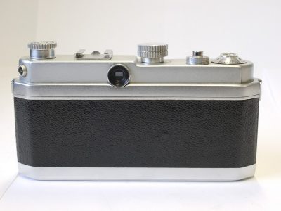Foca Universel Leica Copy. Knob-wind version + Foca 5cm f1.9 Oplarex collapsible bayonet mount lens