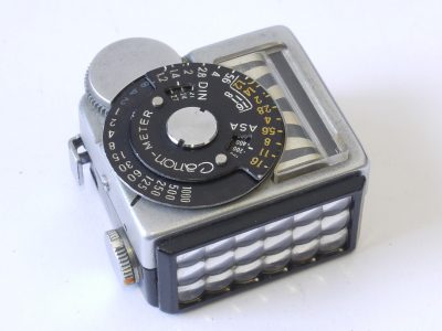Canon Meter, selenium cell, clip-on type for Canonflex SLR