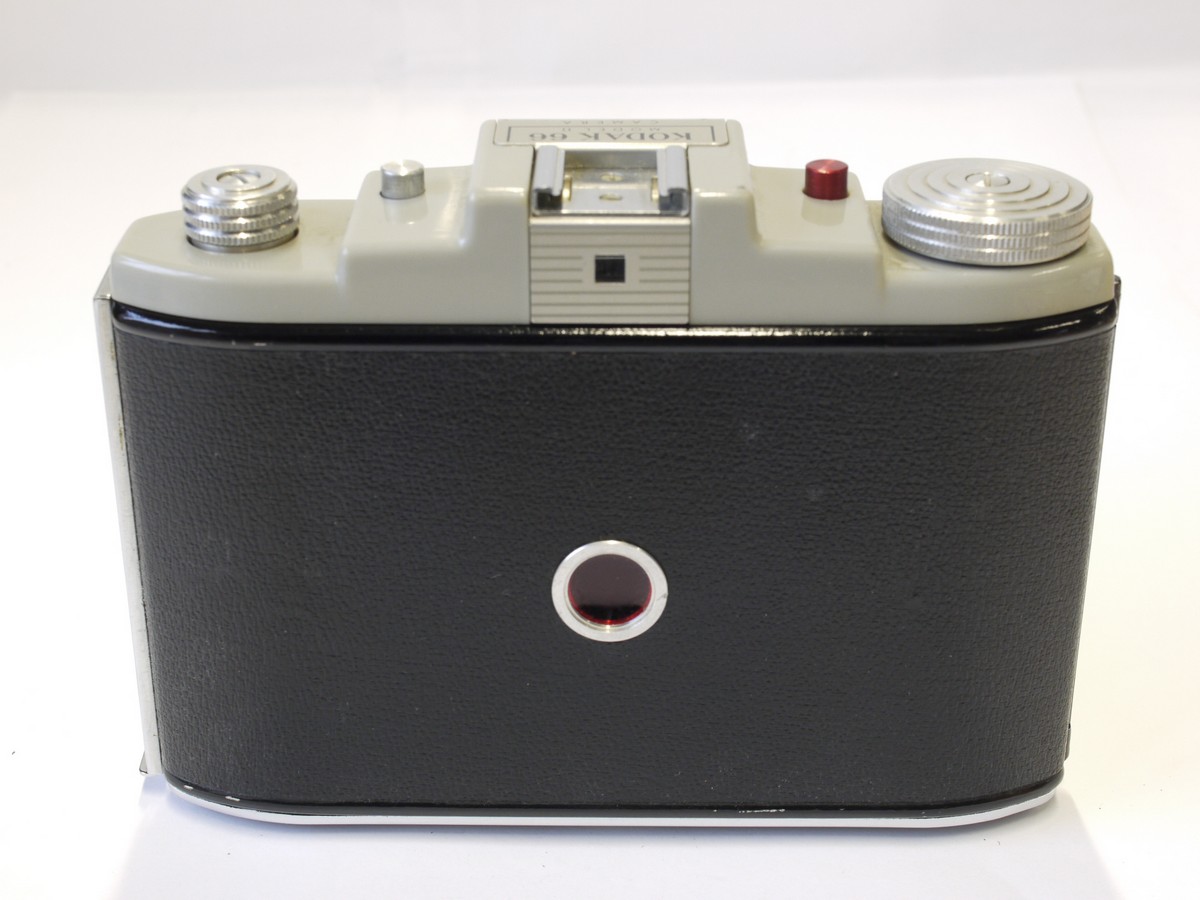mwclassiccameras-20231002-170 Kodak 66 Model II folding camera with 75mm f6.3 lens + Original Instructions & Kodak Boxc