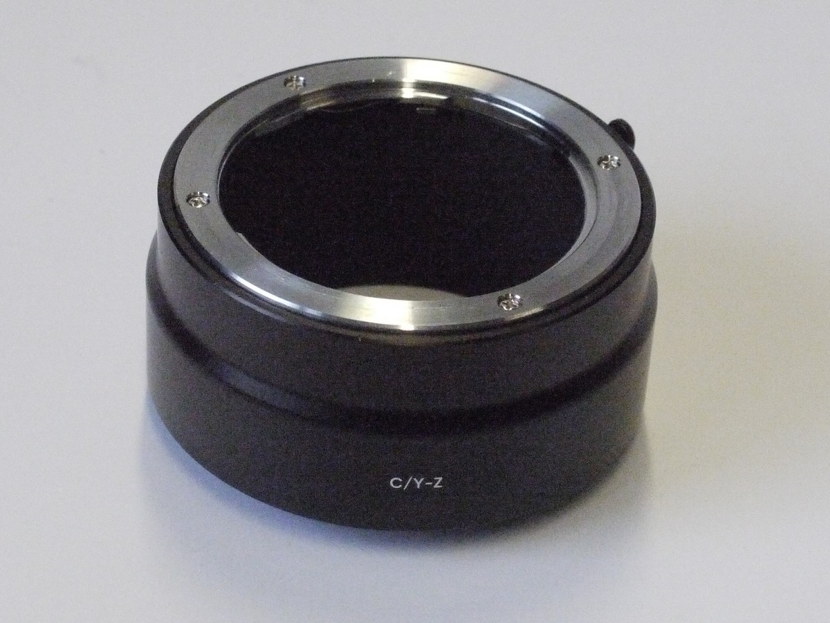 mwclassiccameras-20230303-73 URTH C/YZ Lens Mount Adapter for Contax/Yashica lenses on Nikon Z cameras + makers Box