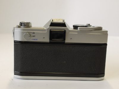 Canon FX 35mm SLR, CDS metered, April 1964 + Canon 50mm f1.8 FL breechlock mount lens