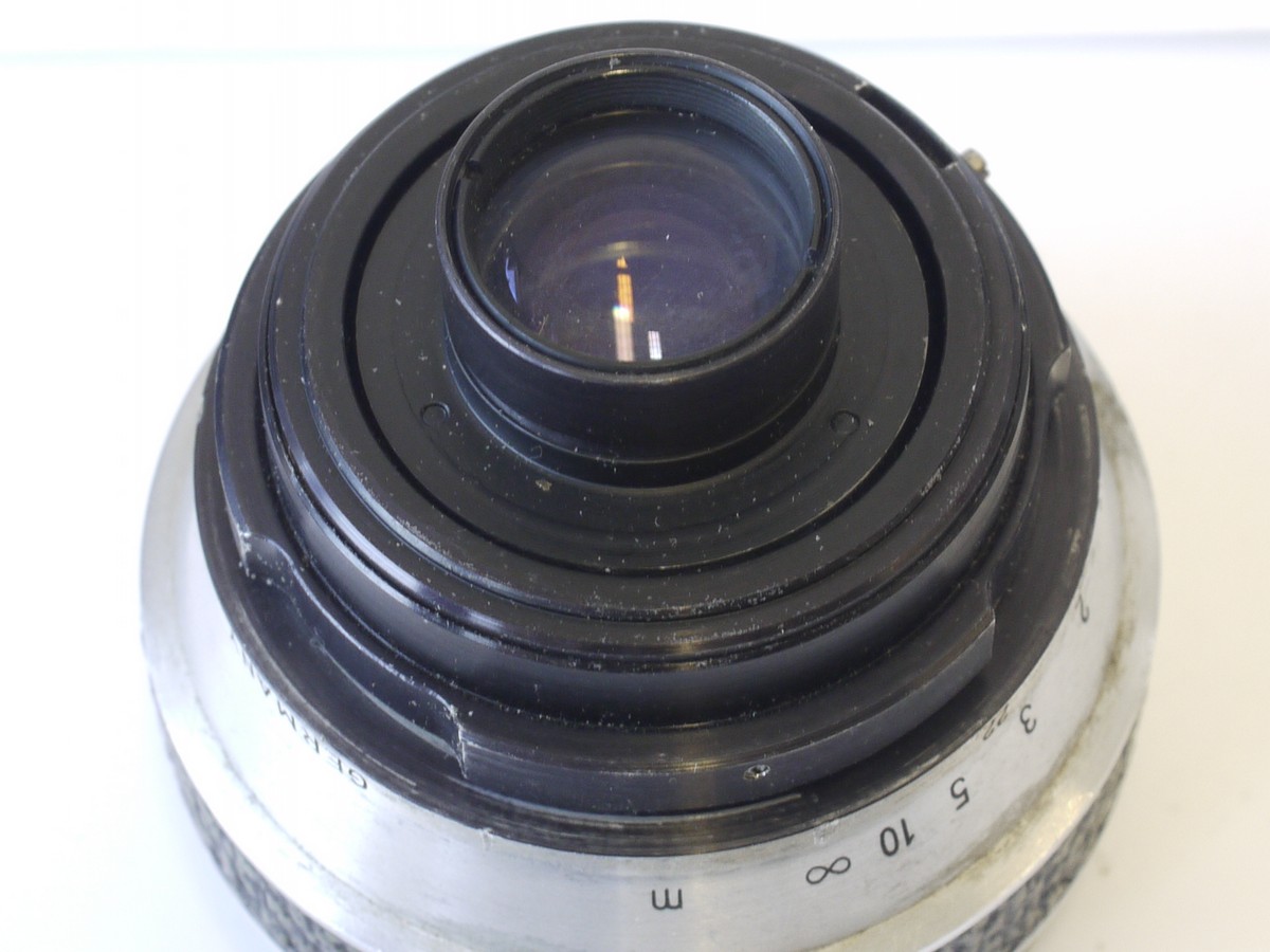 mwclassiccameras-20230420-151 Carl Zeiss Jena 35mm f2.8 Flektogon lens for Werra 3/4/5/Matic. With OLIVE GREEN Covering + caps