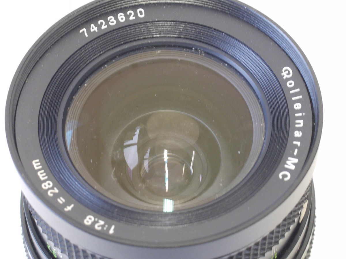 mwclassiccameras-20230420-281 Rollei 28mm f2.8 Rolleinar-MC manual focus QBM/Rollei SL35 bayonet mount lens + maers caps & case